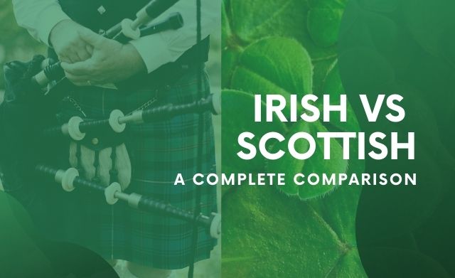difference between irish and scottish